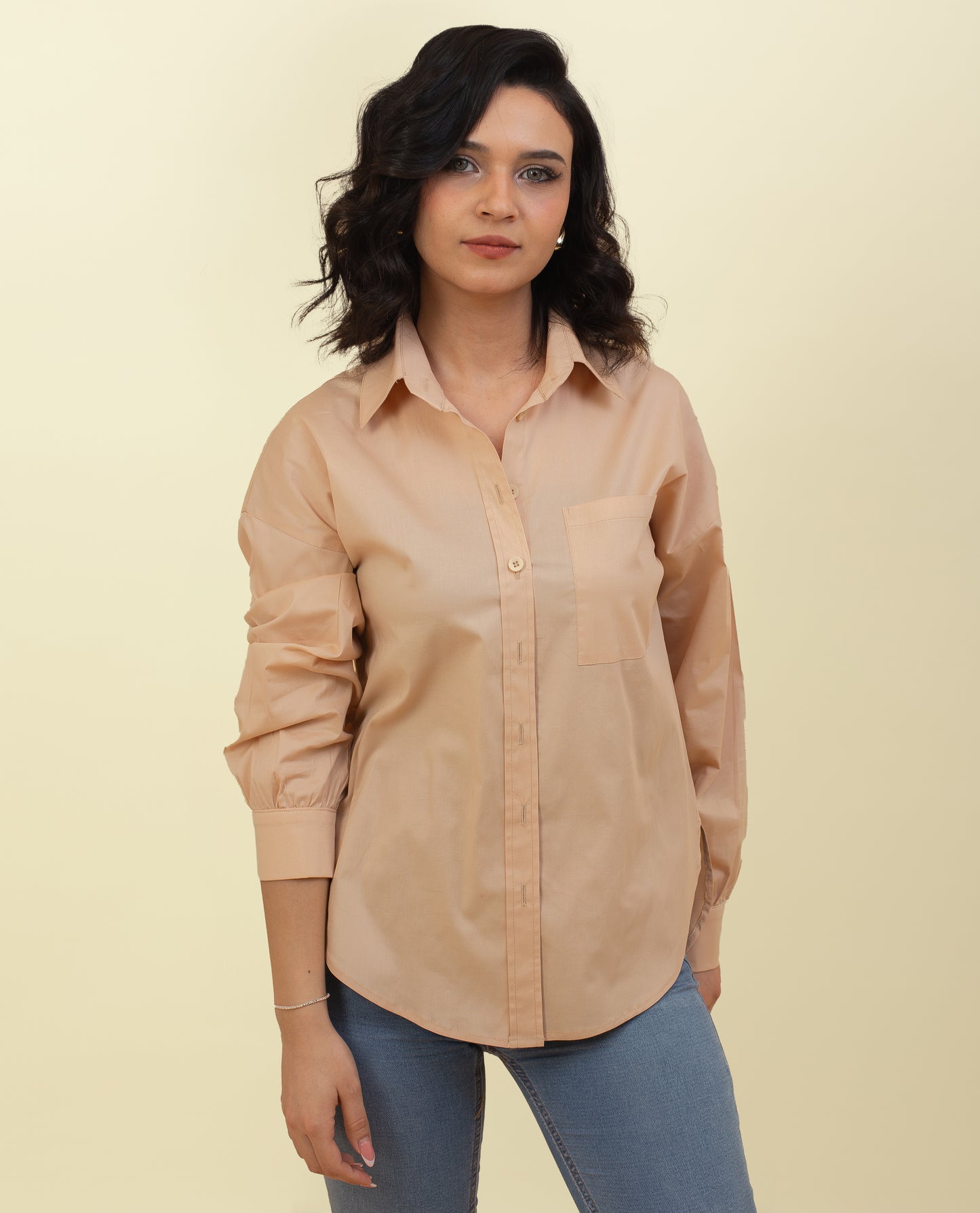 Beige Shirt